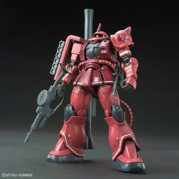 MS-06S Char Aznable's Zaku II Commander Type (Red Comet), Kidou Senshi Gundam: The Origin, Bandai Spirits, Model Kit, 1/144